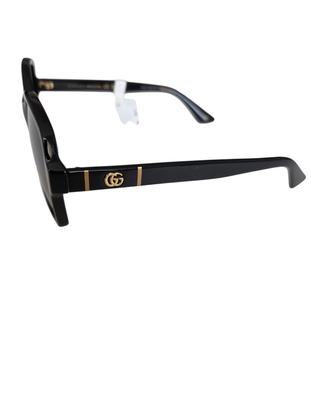 Gucci Black Square Frame Sunglasses - Women's Designer Shades New AUTH - Picture 5 of 9